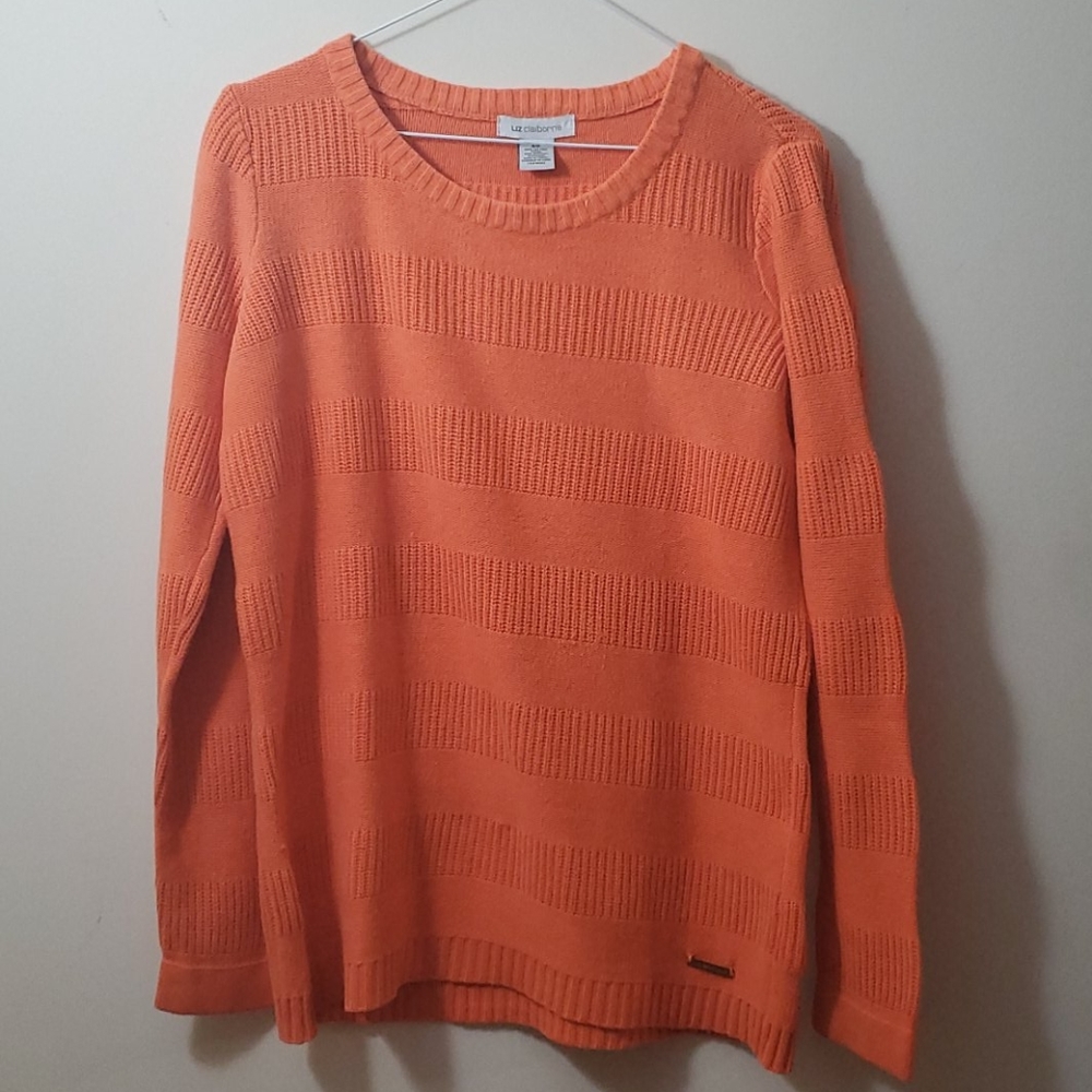 LIZ CLAIBORNE COTTON / ACRYLIC SWEATER SIZE S